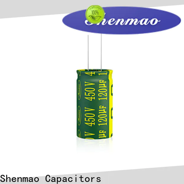 Shenmao radial can capacitor marketing for temperature compensation
