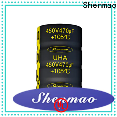 Shenmao 1uf electrolytic capacitor bulk production for coupling