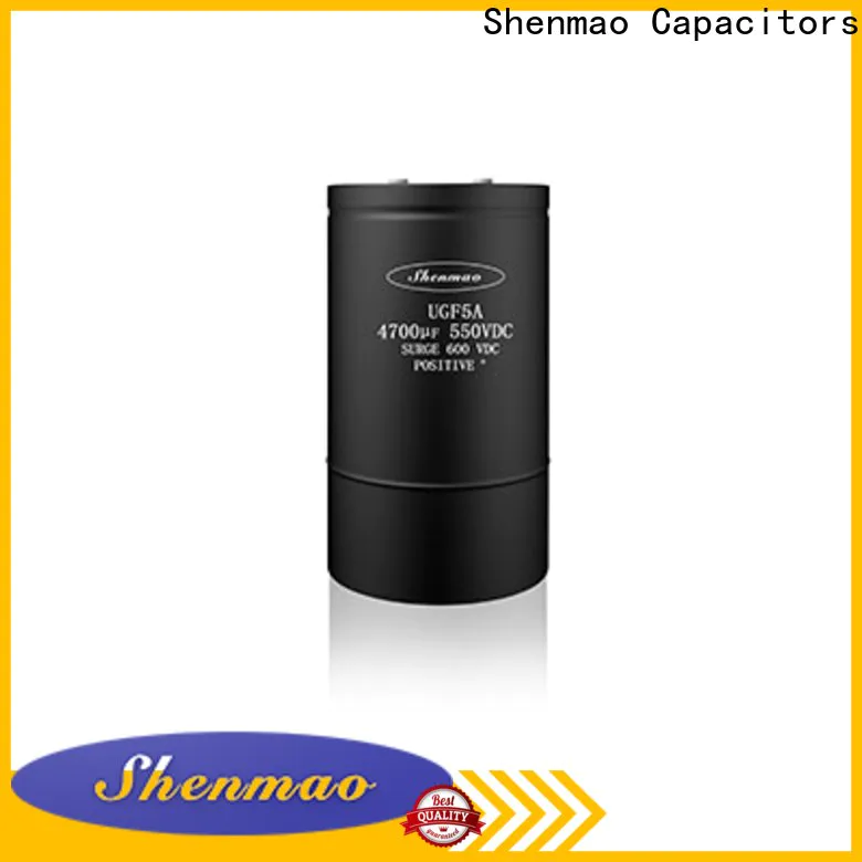 Shenmao professional aluminum capacitor manufacturers supplier for energy storage