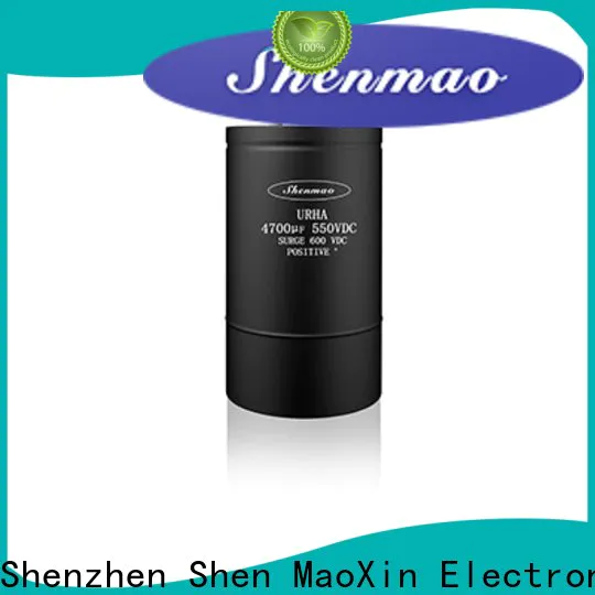 Shenmao advanced technology Screw Terminal Aluminum Electrolytic Capacitors supplier for rectification