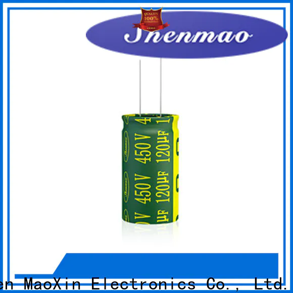 Shenmao stable 600 volt electrolytic capacitor overseas market for temperature compensation