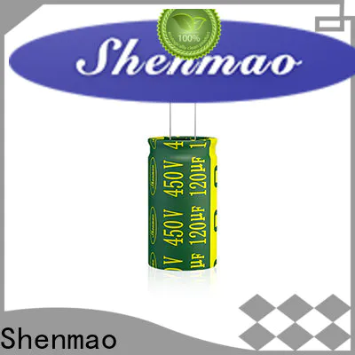 Shenmao electrolytic capacitor function overseas market for filter