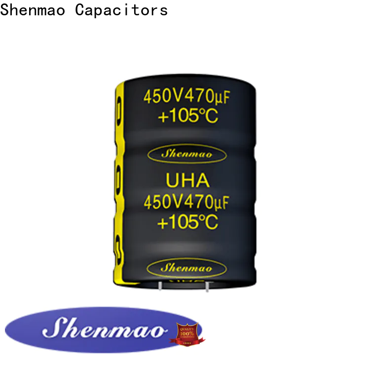 Shenmao easy to use panasonic electrolytic capacitors vendor for rectification