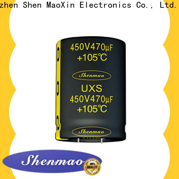 Shenmao snap in capacitor marketing for filter