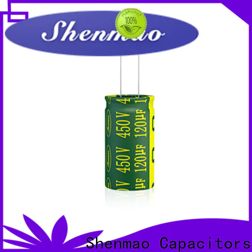 Shenmao durable 600 volt electrolytic capacitor bulk production for filter