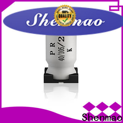 Shenmao good to use 220uf smd capacitor marketing for timing
