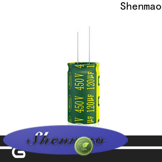 Shenmao 600 volt electrolytic capacitor bulk production for rectification