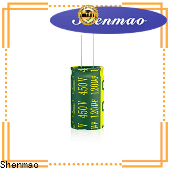 Shenmao radial lead capacitor vendor for DC blocking