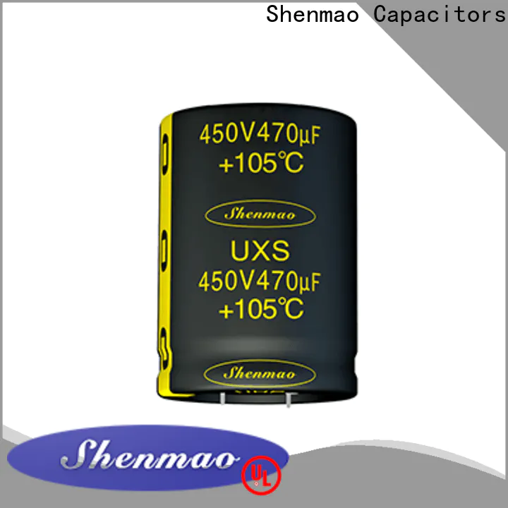 Shenmao stable snap-in capacitors marketing for timing