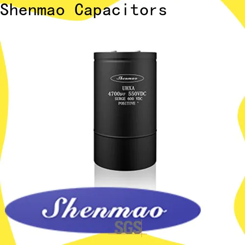 Shenmao advanced technology Screw Terminal Aluminum Electrolytic Capacitor overseas market for tuning