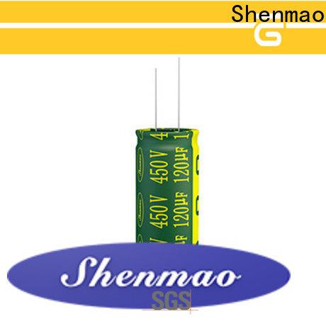 Shenmao 600 volt electrolytic capacitor bulk production for tuning