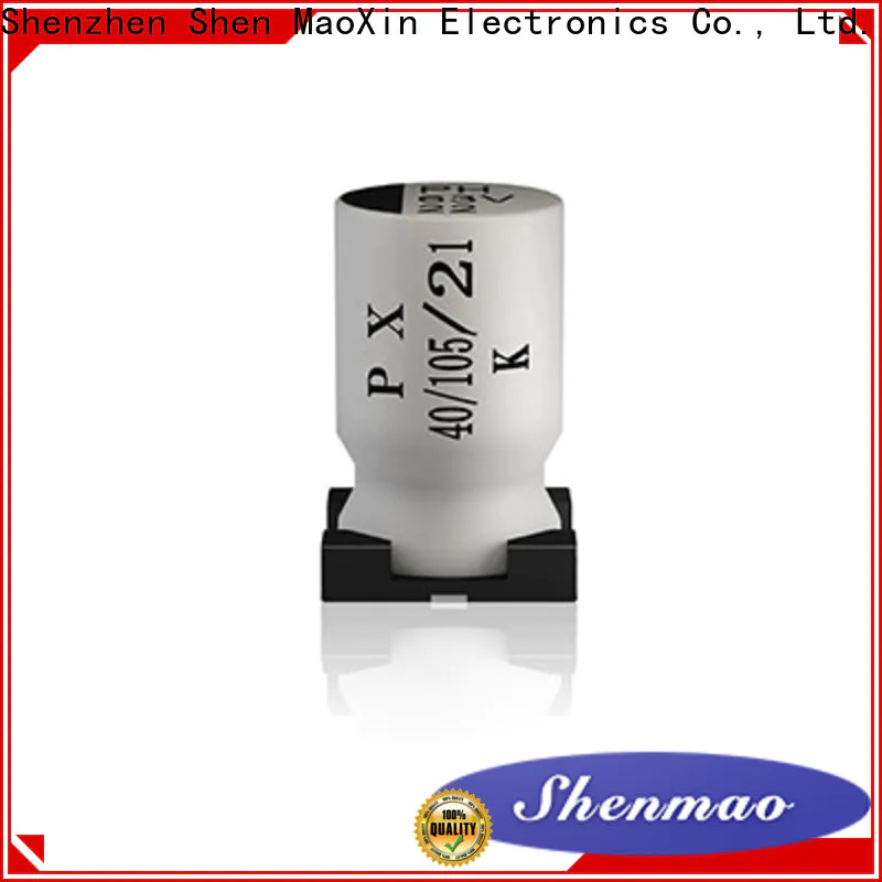 Shenmao smd aluminum electrolytic capacitor overseas market for energy storage
