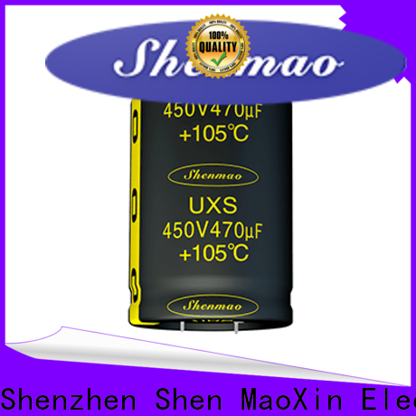Shenmao stable snap in capacitor bulk production for filter