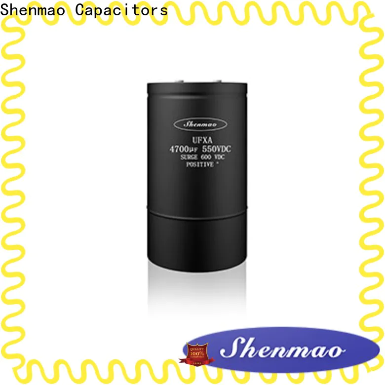 Shenmao polymer aluminum electrolytic capacitors oem service for tuning