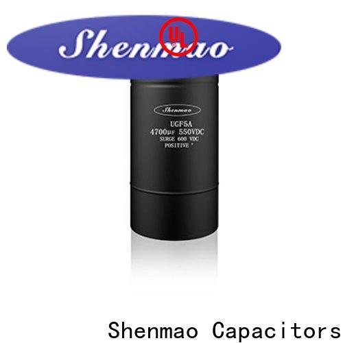 Shenmao advanced technology polymer aluminum electrolytic capacitors oem service for temperature compensation