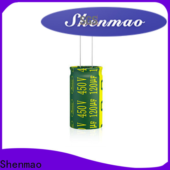 Shenmao high quality electrolytic capacitors overseas market for energy storage