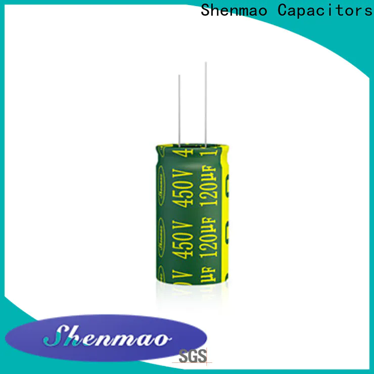 Shenmao quality-reliable high quality electrolytic capacitors supplier for DC blocking