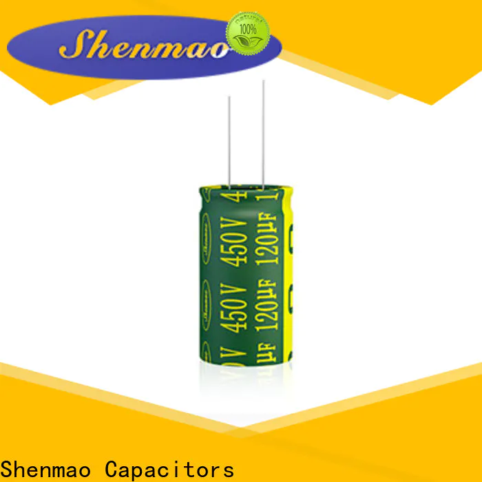 Shenmao what is electrolytic capacitor vendor for DC blocking