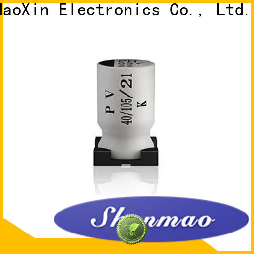 Shenmao energy-saving smd aluminium capacitor vendor for timing