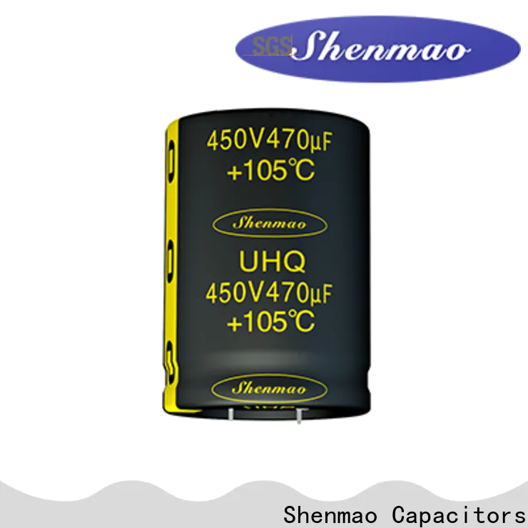 Shenmao quality-reliable high voltage electrolytic capacitors supplier for coupling