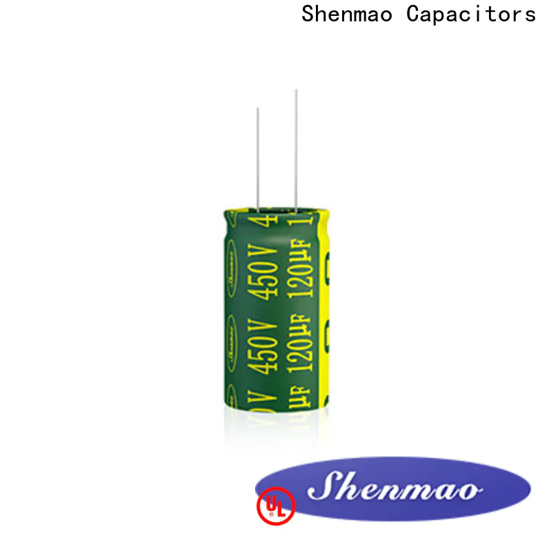 Shenmao electrolytic capacitor 100uf vendor for temperature compensation