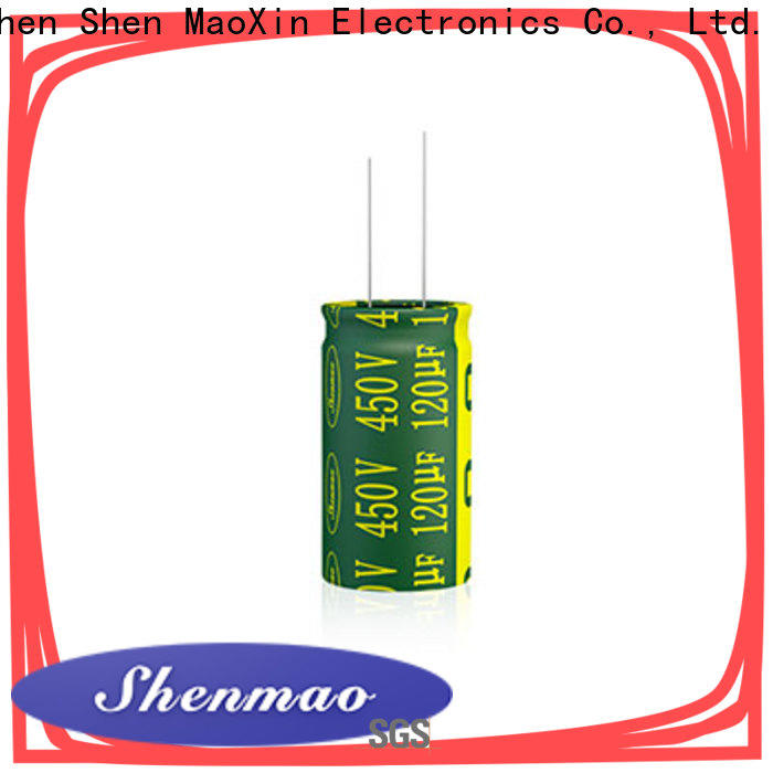 Shenmao radial type capacitor bulk production for rectification
