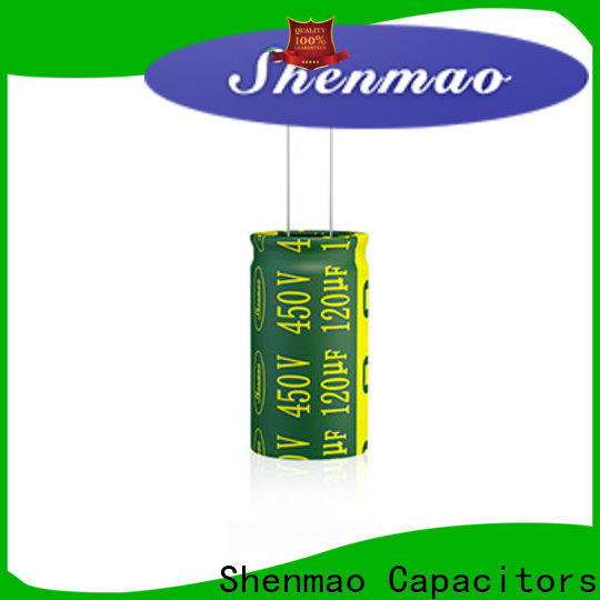 Shenmao radial type capacitor vendor for DC blocking