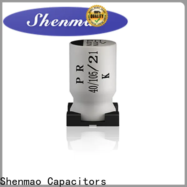 Shenmao good to use 10uf smd electrolytic capacitor bulk production for timing