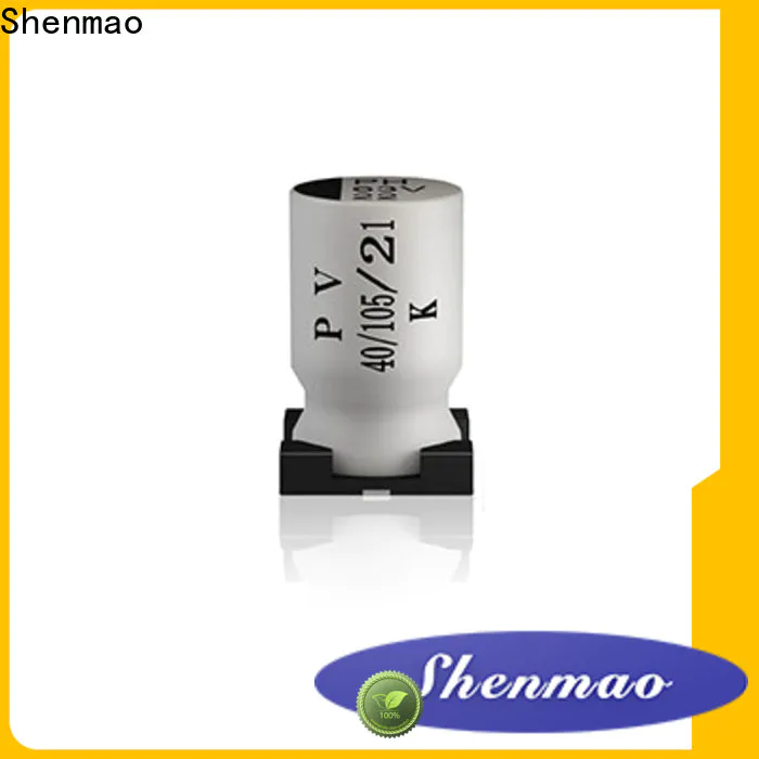 Shenmao 220uf smd capacitor vendor for energy storage