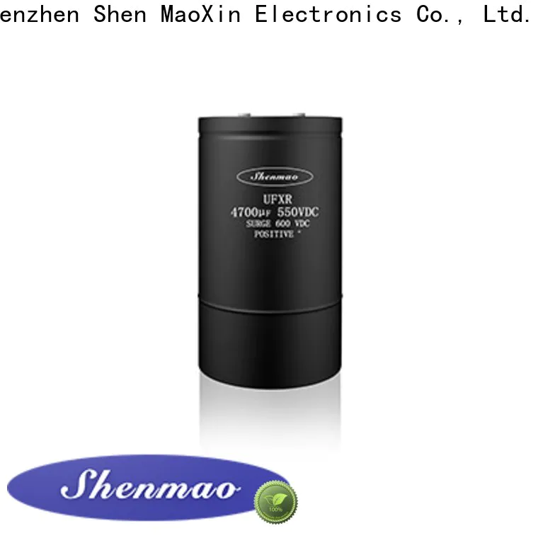 Shenmao high quality low esr aluminum electrolytic capacitors oem service for coupling