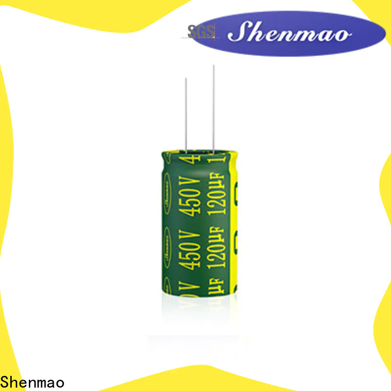 high quality 10uf 450v radial electrolytic capacitor supplier for DC blocking