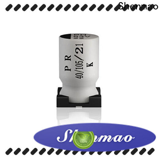 Shenmao high quality surface mount electrolytic capacitor vendor for timing