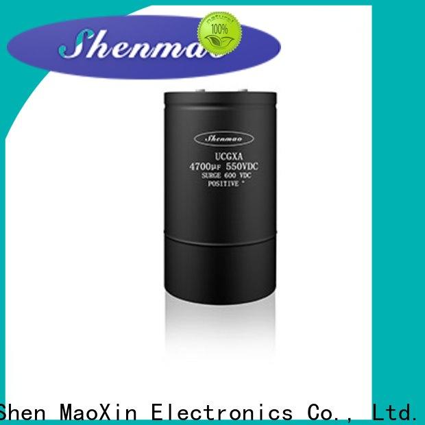 Shenmao low esr aluminum electrolytic capacitors vendor for energy storage