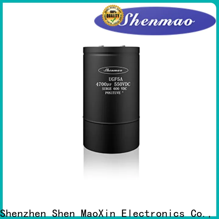 Shenmao high voltage electrolytic capacitors for sale supplier for DC blocking