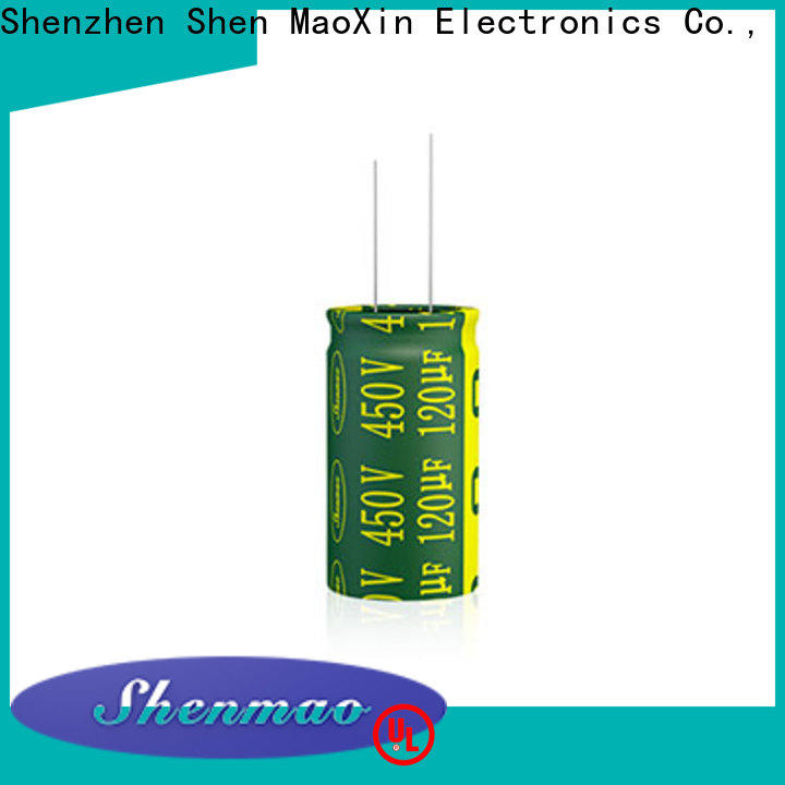 Shenmao radial aluminum electrolytic capacitors supplier for tuning