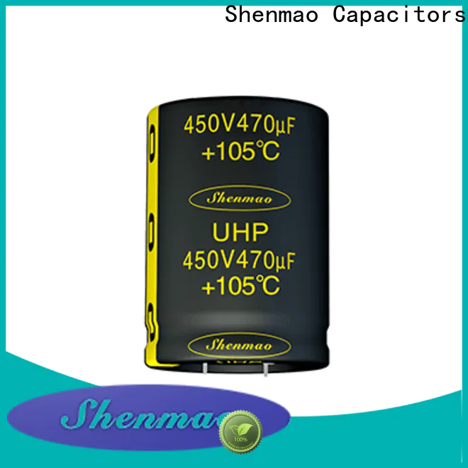 Shenmao best electrolytic capacitors marketing for DC blocking