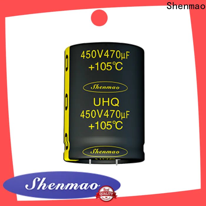 Shenmao best electrolytic capacitors bulk production for energy storage