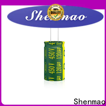 Shenmao price-favorable aluminum capacitor bulk production for rectification