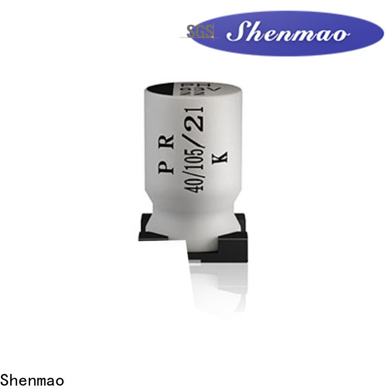 Shenmao 22uf smd capacitor vendor for filter
