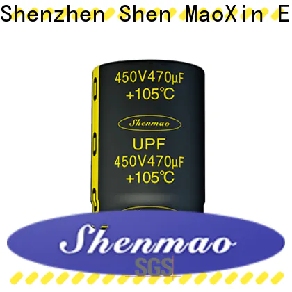 Shenmao snap in aluminum electrolytic capacitors vendor for timing