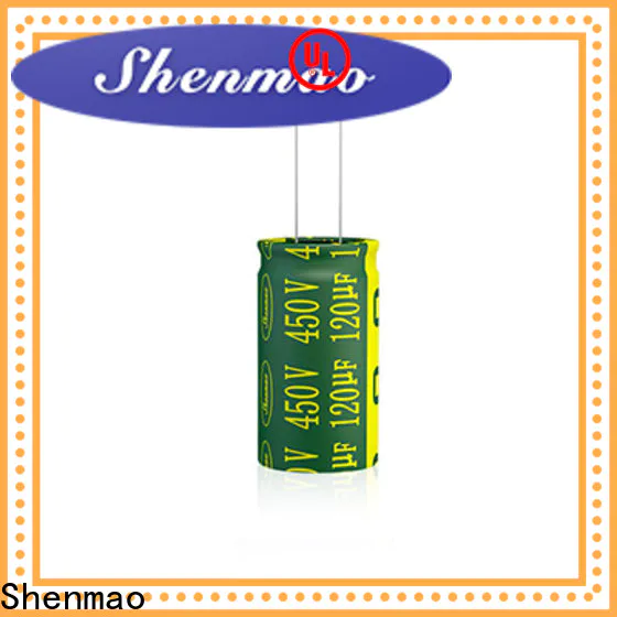 Shenmao high-quality 10uf electrolytic capacitor overseas market for rectification
