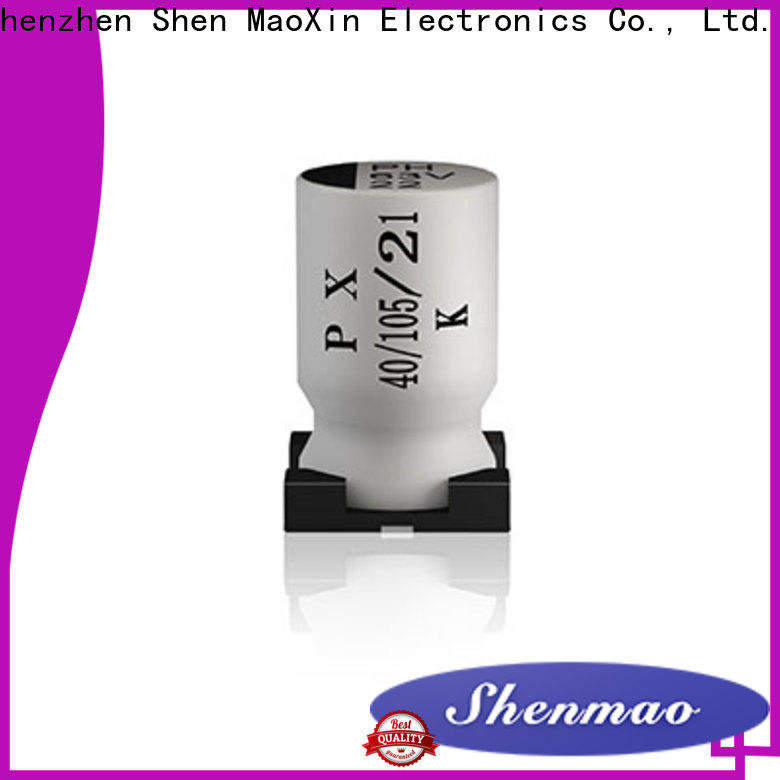 Shenmao New capacitor axial factory for DC blocking