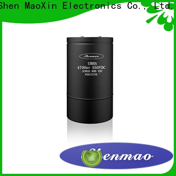Shenmao energy-saving capacitor manufacturers china oem service for DC blocking