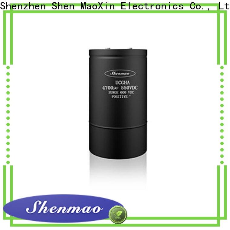 Shenmao 2200uf 16v suppliers for DC blocking