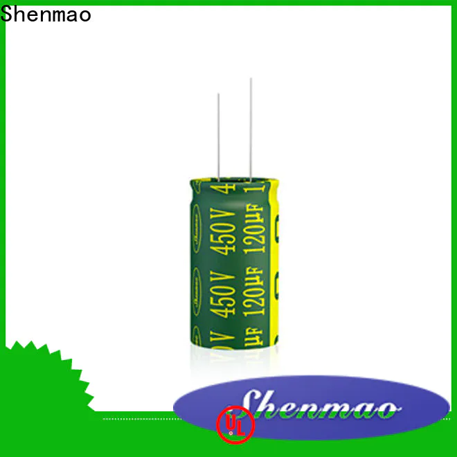 Shenmao radial capacitor overseas market for tuning
