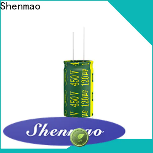 Shenmao high quality lowes capacitor marketing for DC blocking