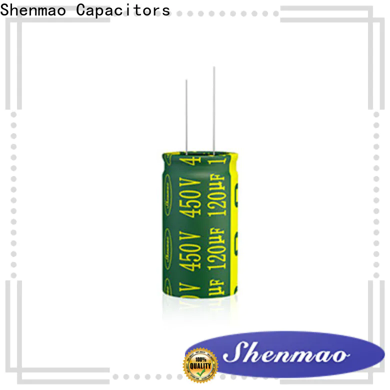 Shenmao easy to use best electrolytic capacitor manufacturers company for coupling
