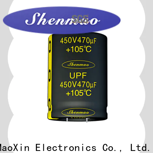 Shenmao latest series capacitor bulk production for filter