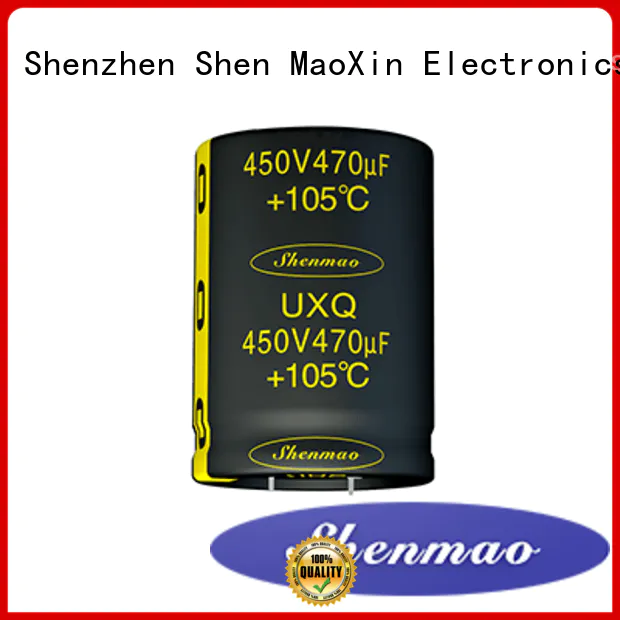 Shenmao snap in capacitor mount vendor for temperature compensation