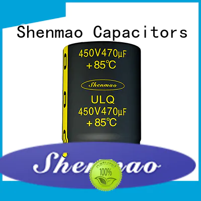 Shenmao 450 volt electrolytic capacitors vendor for temperature compensation